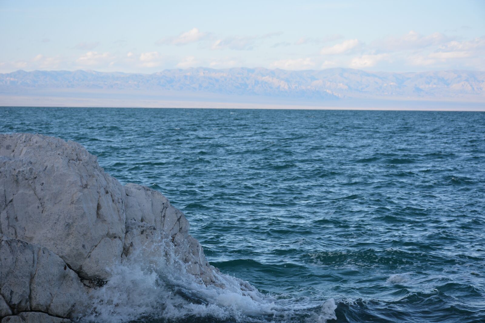 Nikon D7100 sample photo. Lake, rock, nature photography