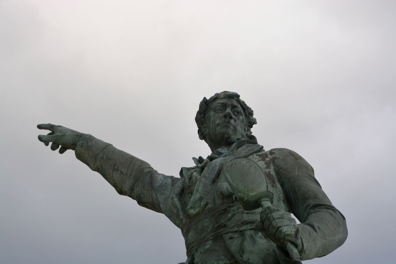 Nikon D5200 sample photo. Statue, robert surcouf, saint photography