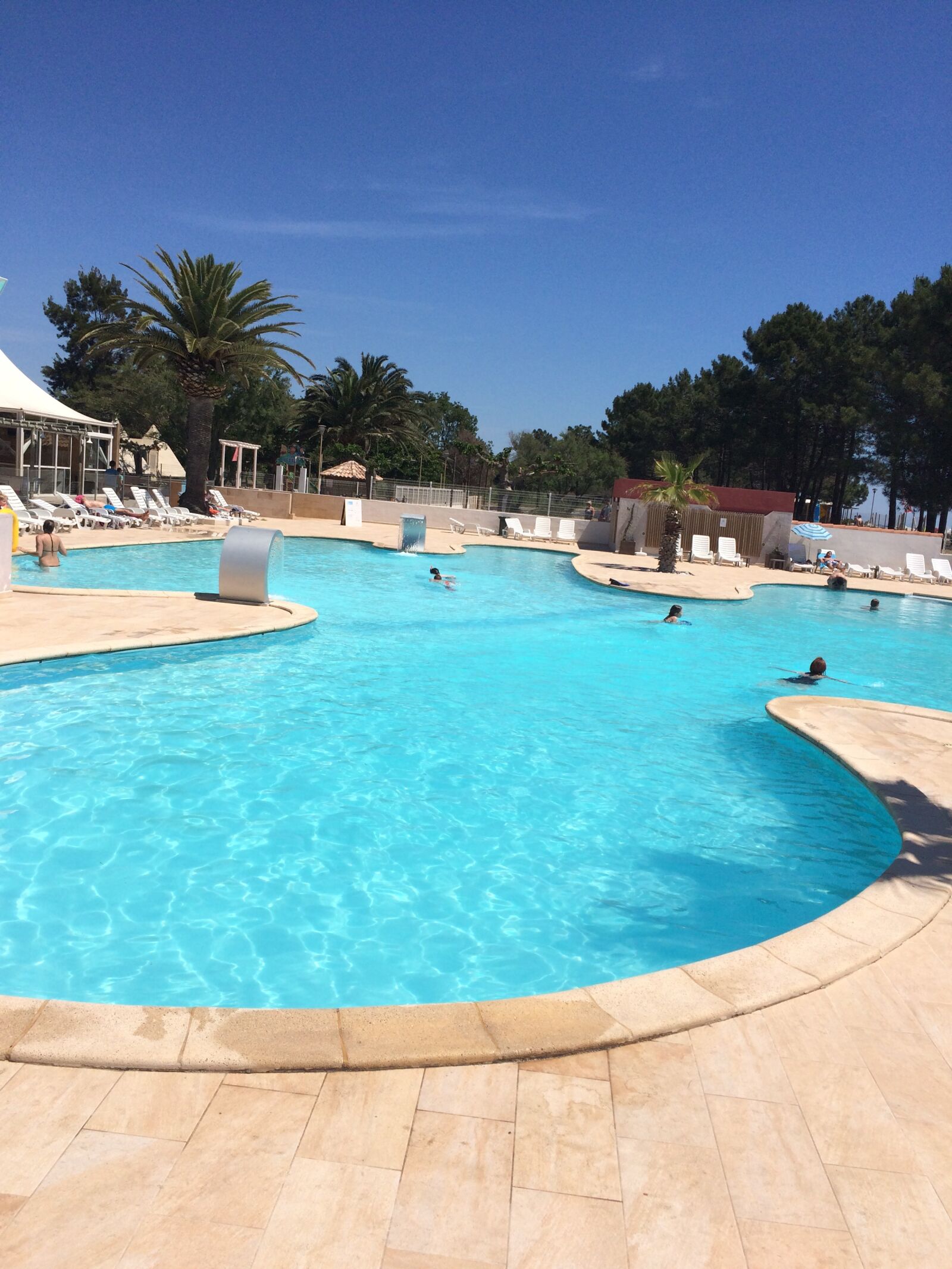 iPhone 5s back camera 4.15mm f/2.2 sample photo. Swimming pool, camping, nature photography