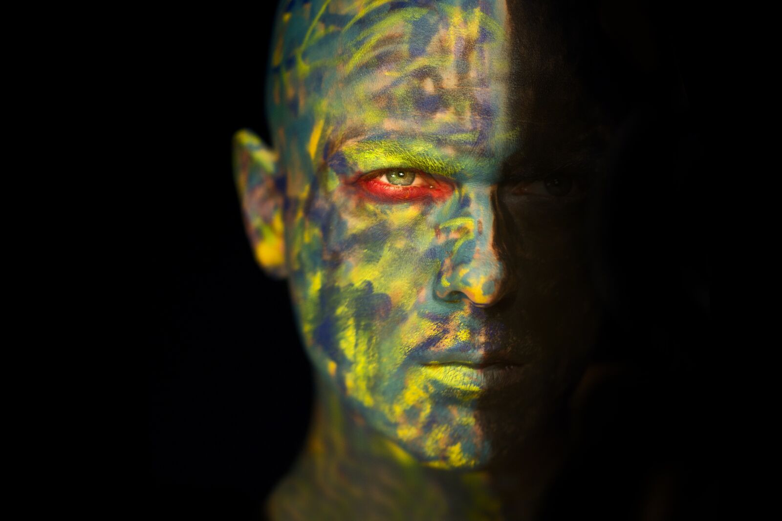 Sony Alpha DSLR-A850 sample photo. Fiction, paint, make-up photography