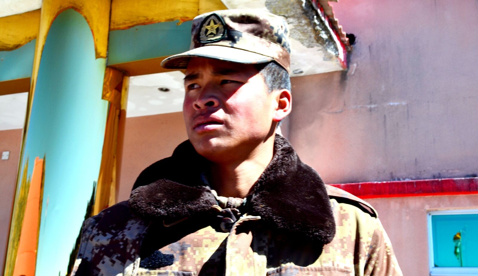 Nikon D5100 sample photo. Chinese, soldier photography