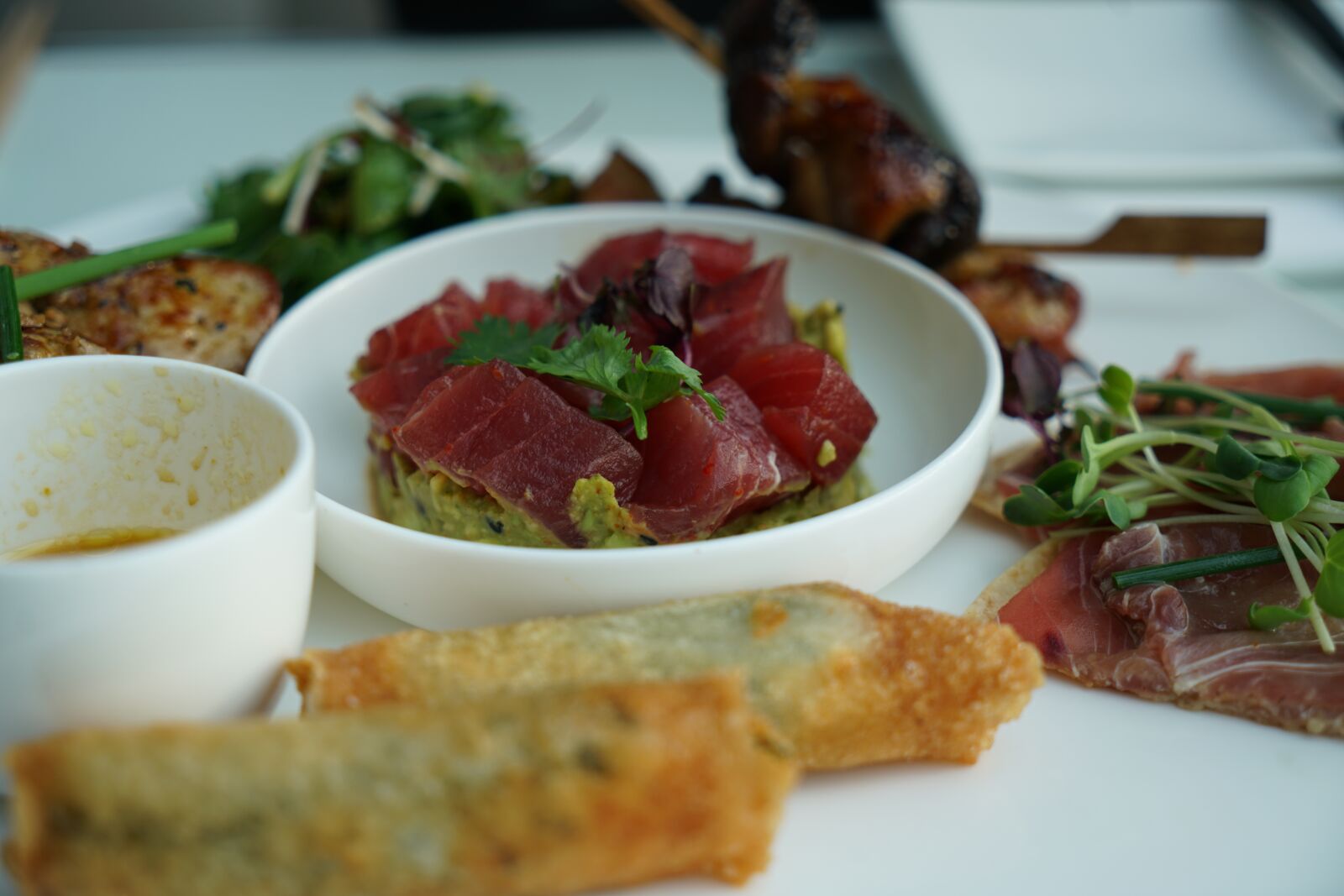 Sony a7R II + Sony Vario Tessar T* FE 24-70mm F4 ZA OSS sample photo. Food, restaurant, dinner photography