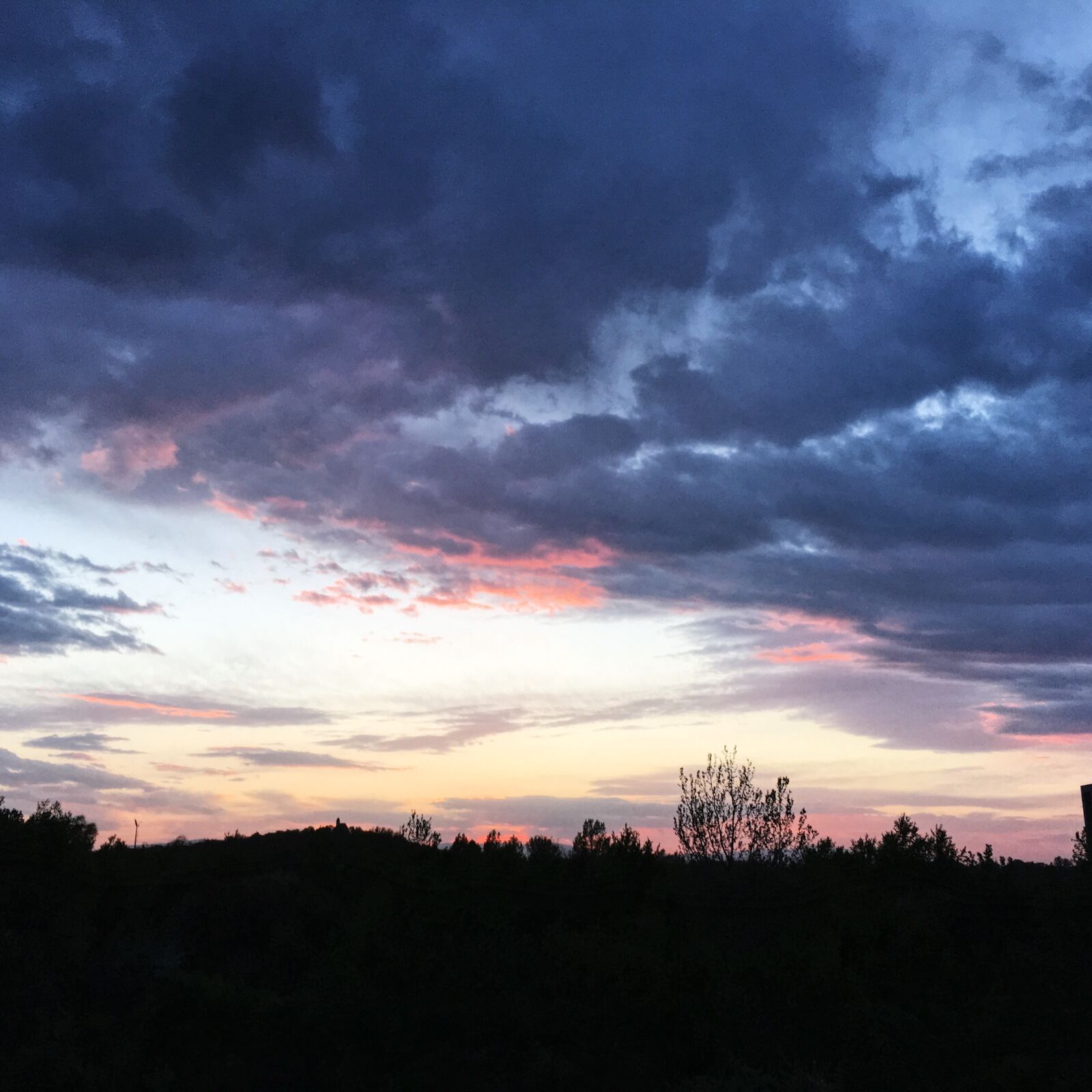 Apple iPhone 6s sample photo. Clouds, sky, slovakia, sunset photography