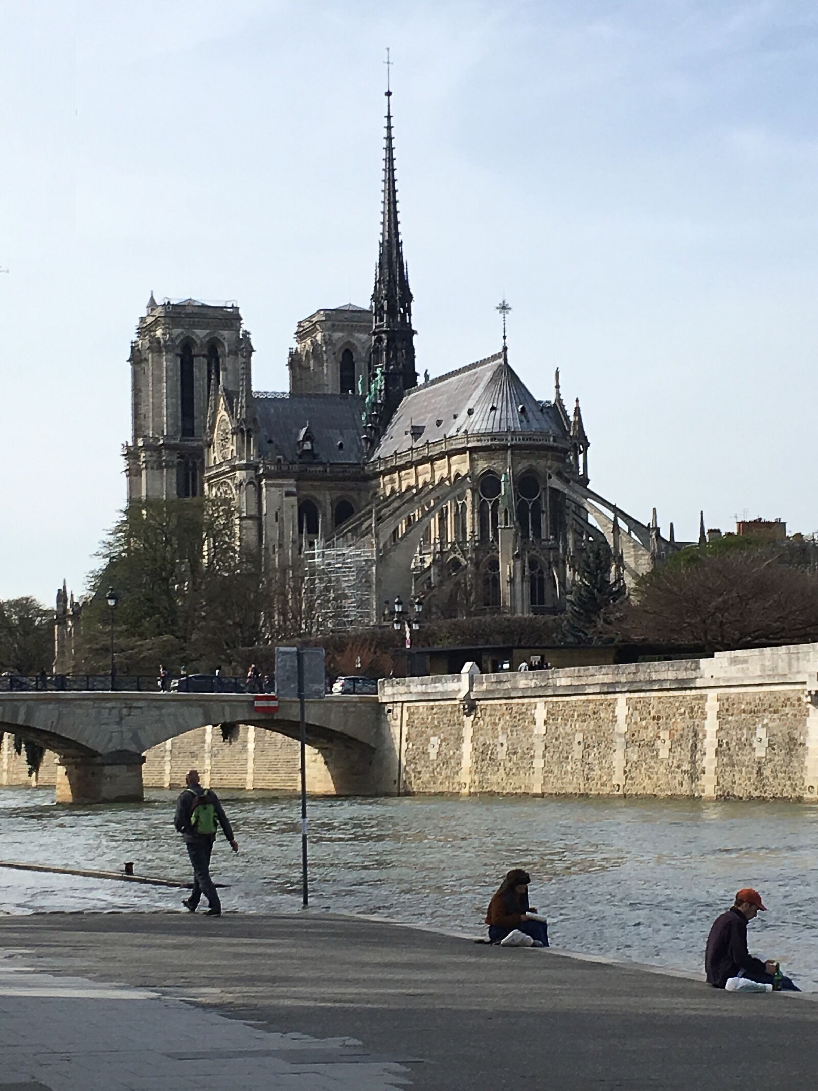 iPhone SE back camera 4.15mm f/2.2 sample photo. Church, paris, france photography