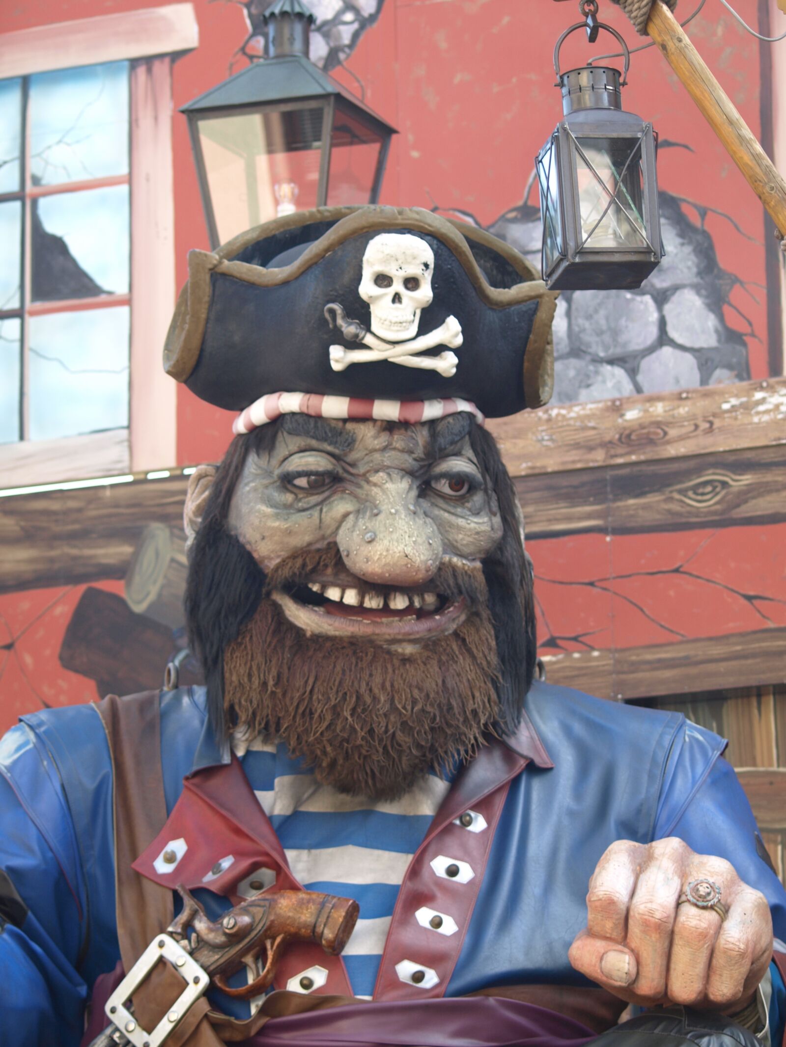 Olympus E-510 (EVOLT E-510) sample photo. Pirate, carousel, ride photography