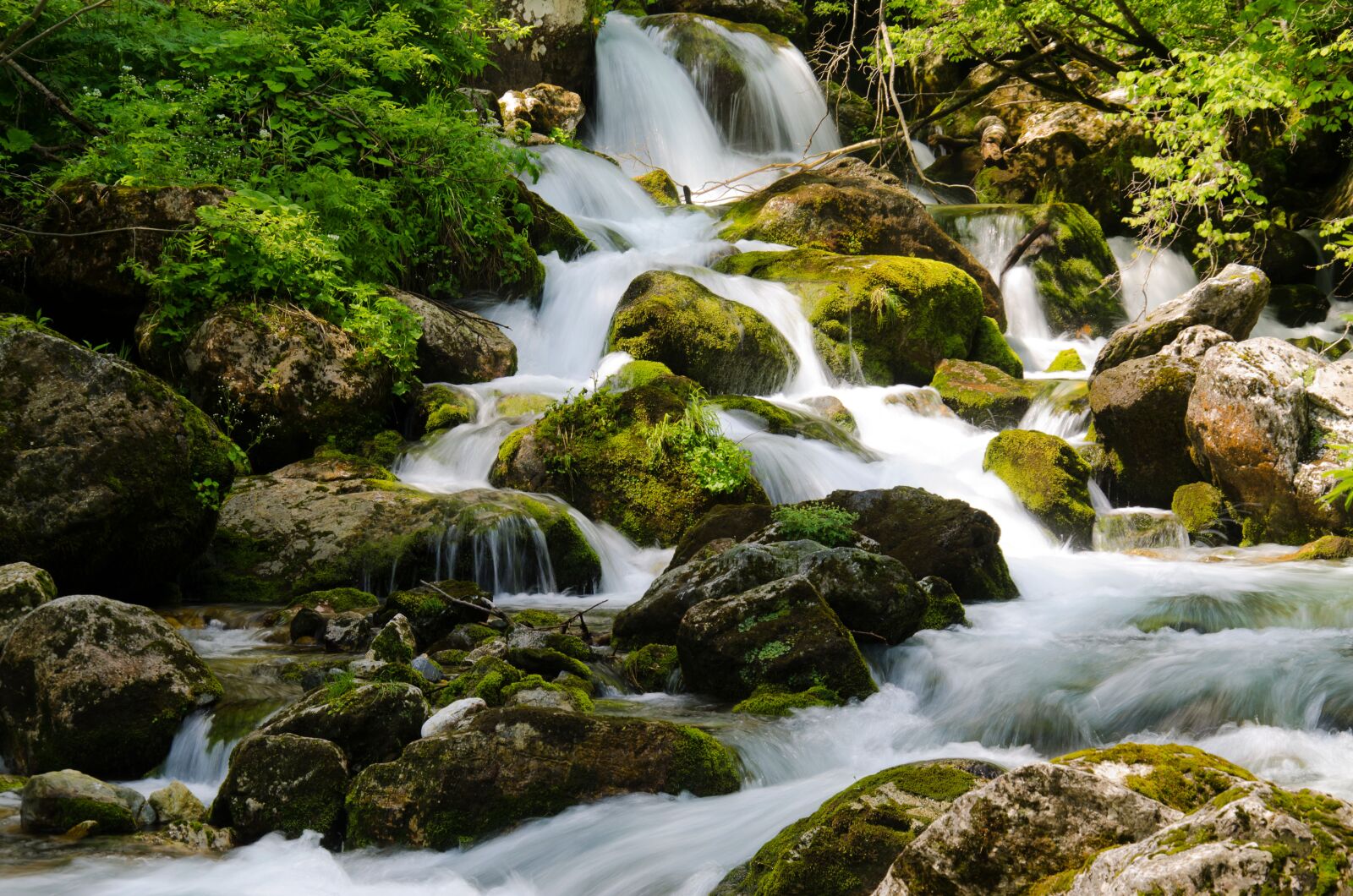 Nikon D5100 sample photo. Waterfall, water, landscape photography