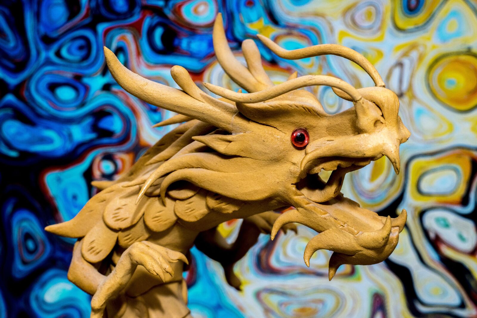 Nikon D3300 sample photo. Dragons, mythical creatures, mystical photography