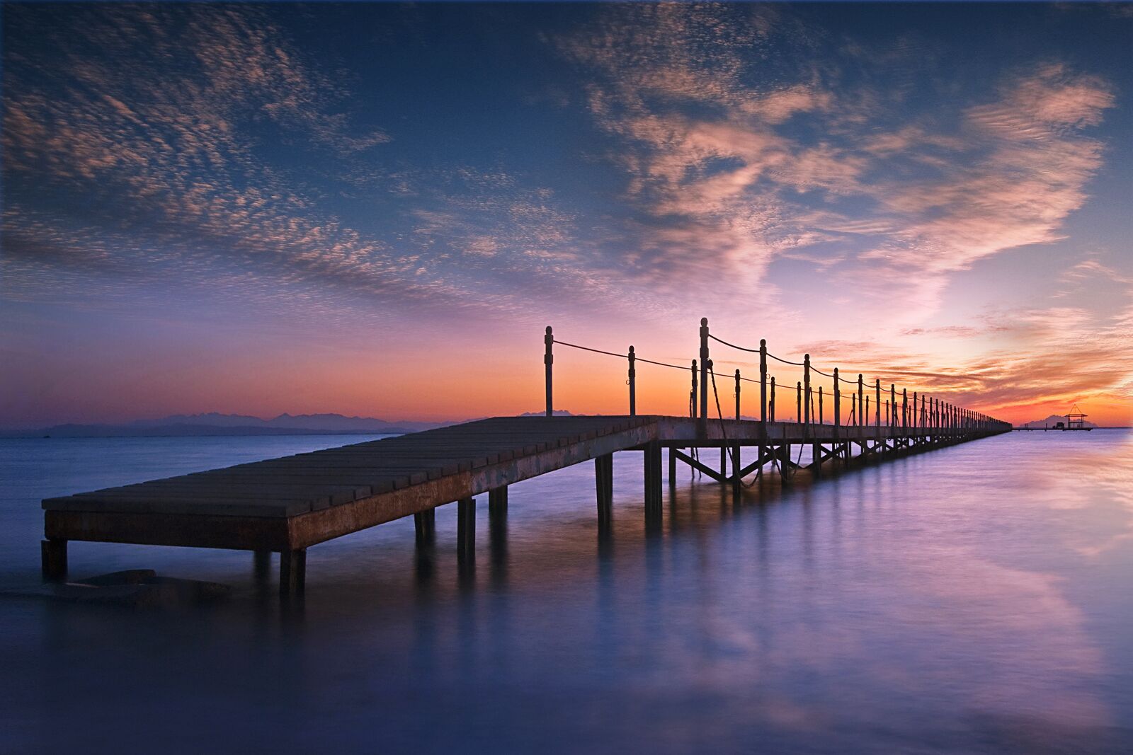 Nikon D300 sample photo. Sunset, water, sea photography
