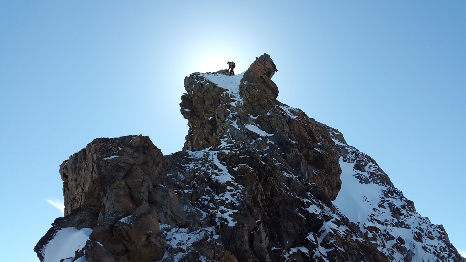 Samsung Galaxy Alpha sample photo. Climb, alpine climbing, climber photography