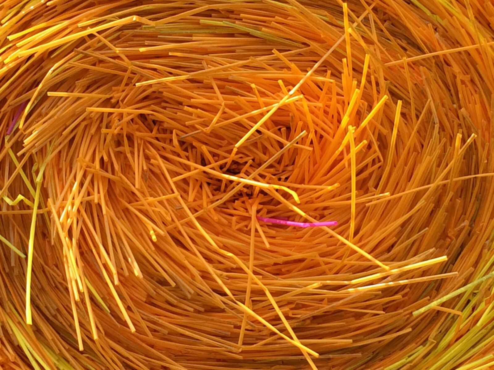 iPhone 5s back camera 4.12mm f/2.2 sample photo. Straws, yellow, plastic photography