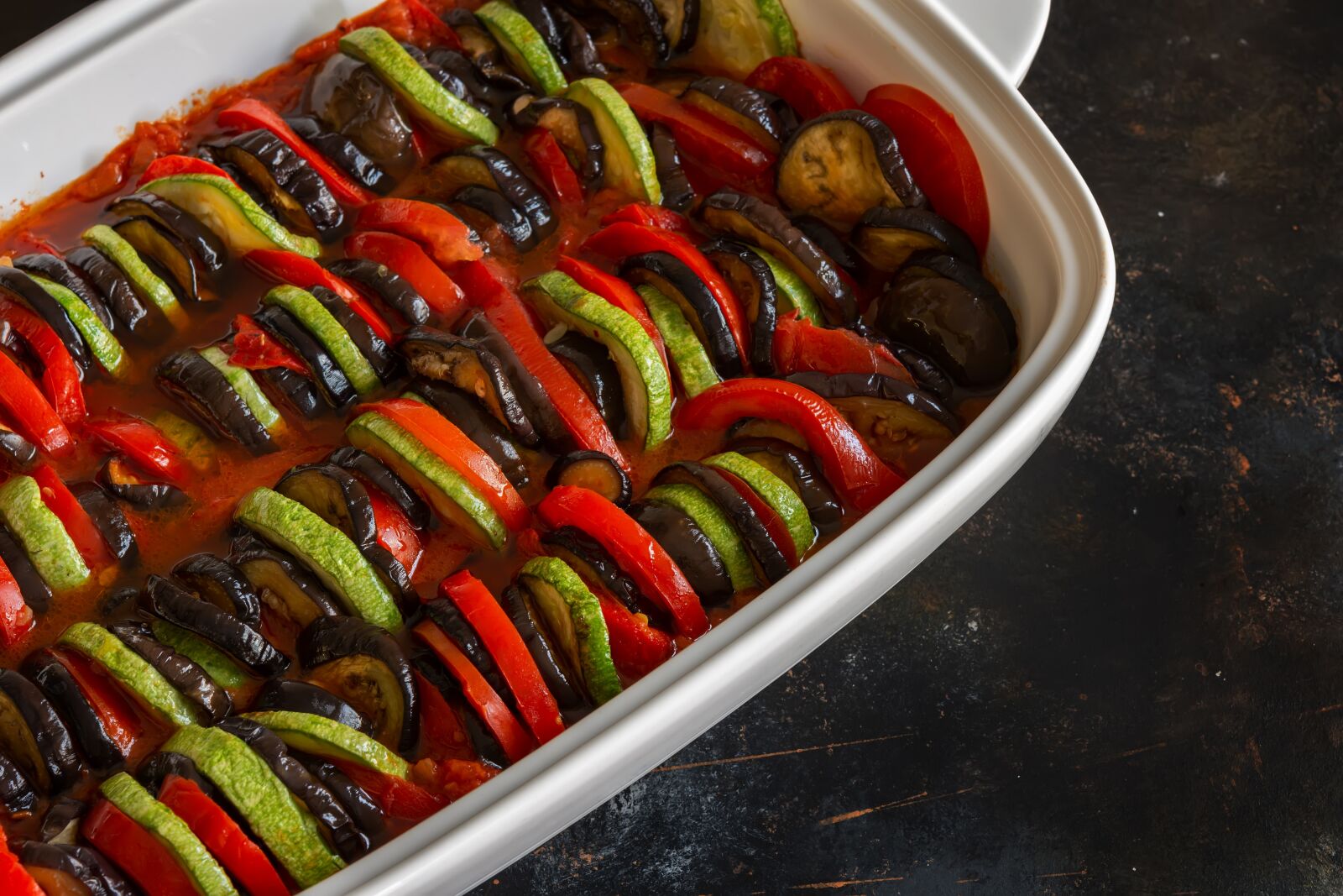 Nikon D7200 sample photo. Ratatouille, casserole, dish photography