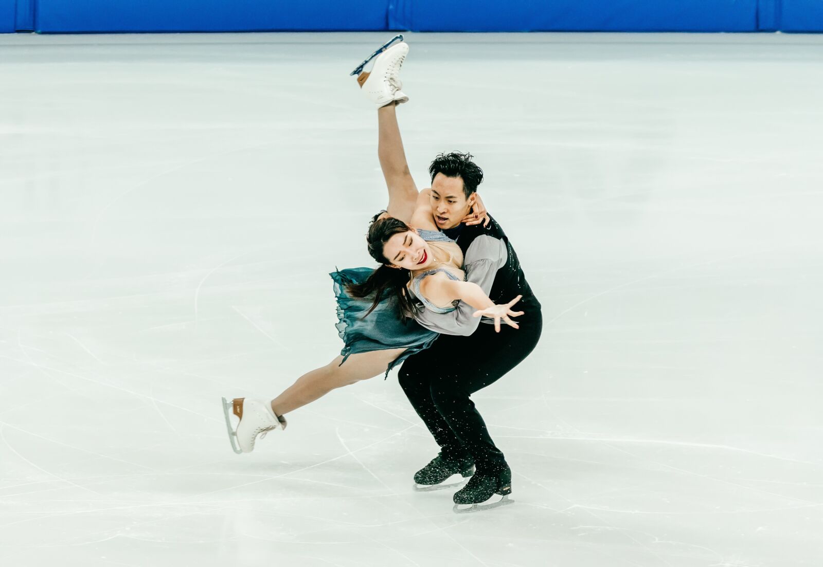 Nikon D850 sample photo. Figure skating, dance, sport photography
