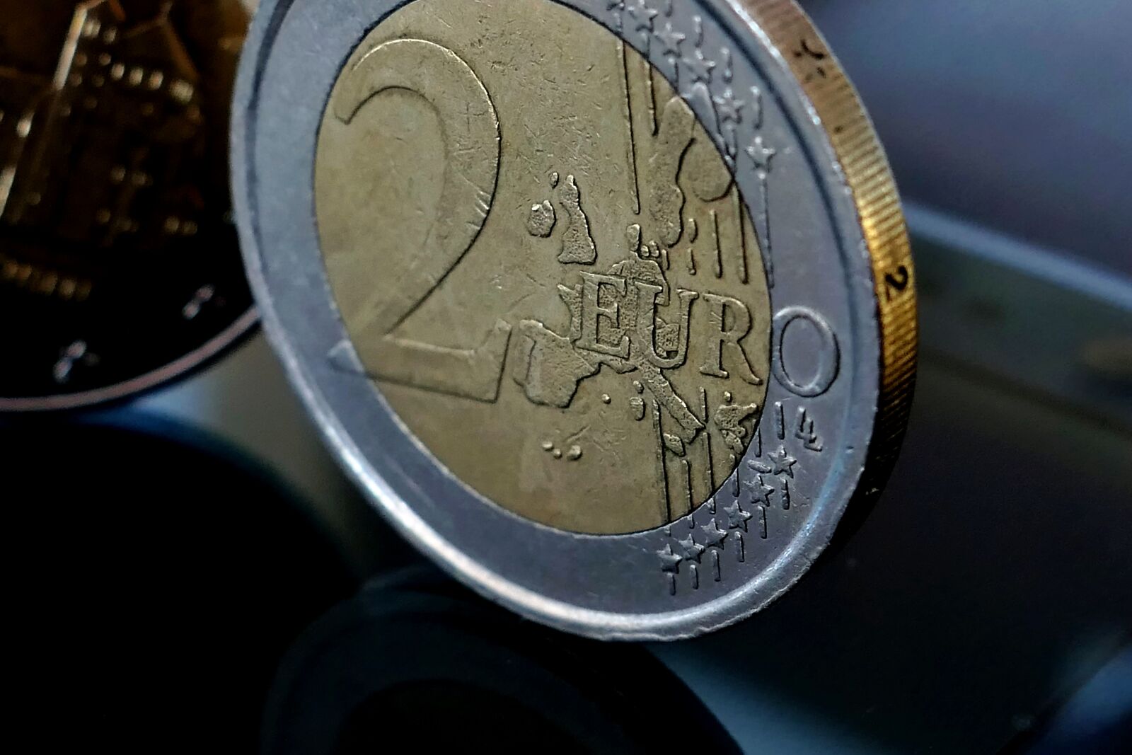 Panasonic Lumix DMC-LX10 (Lumix DMC-LX15) sample photo. Euro, coin, finance photography