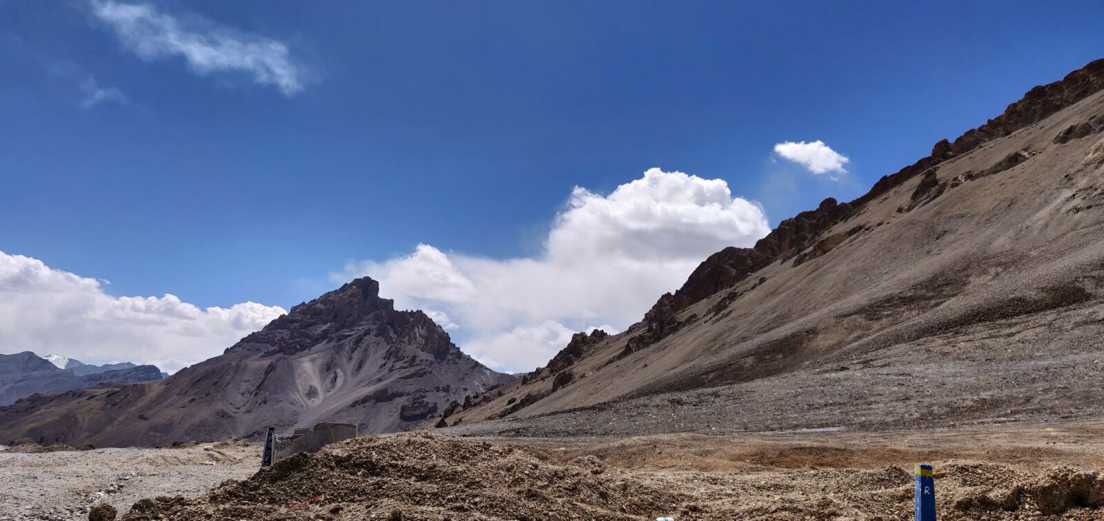 OnePlus A6000 sample photo. Mountain, hills, clouds sky photography