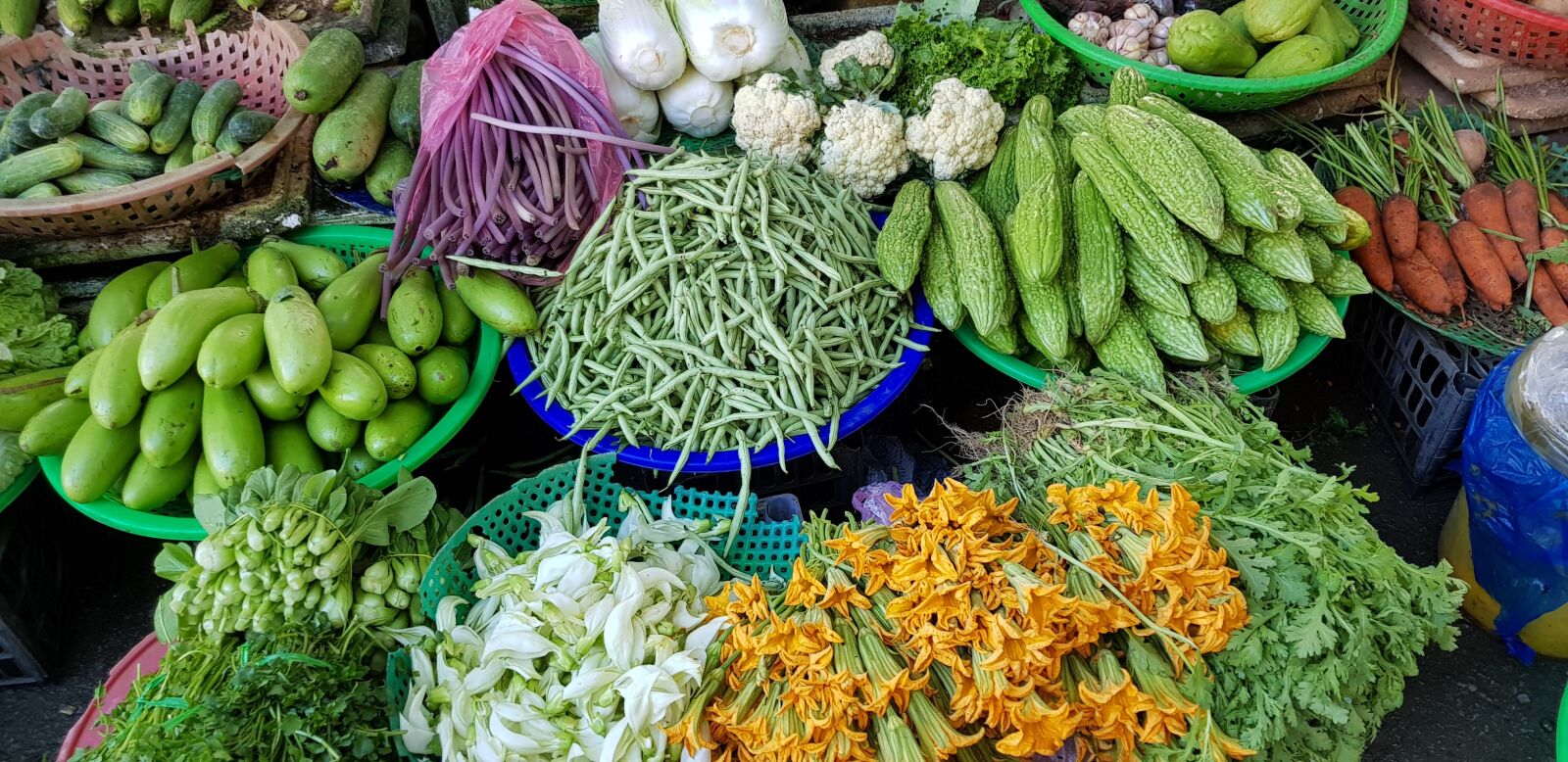 Samsung Galaxy S8 sample photo. Vegetables, vietnam, food photography