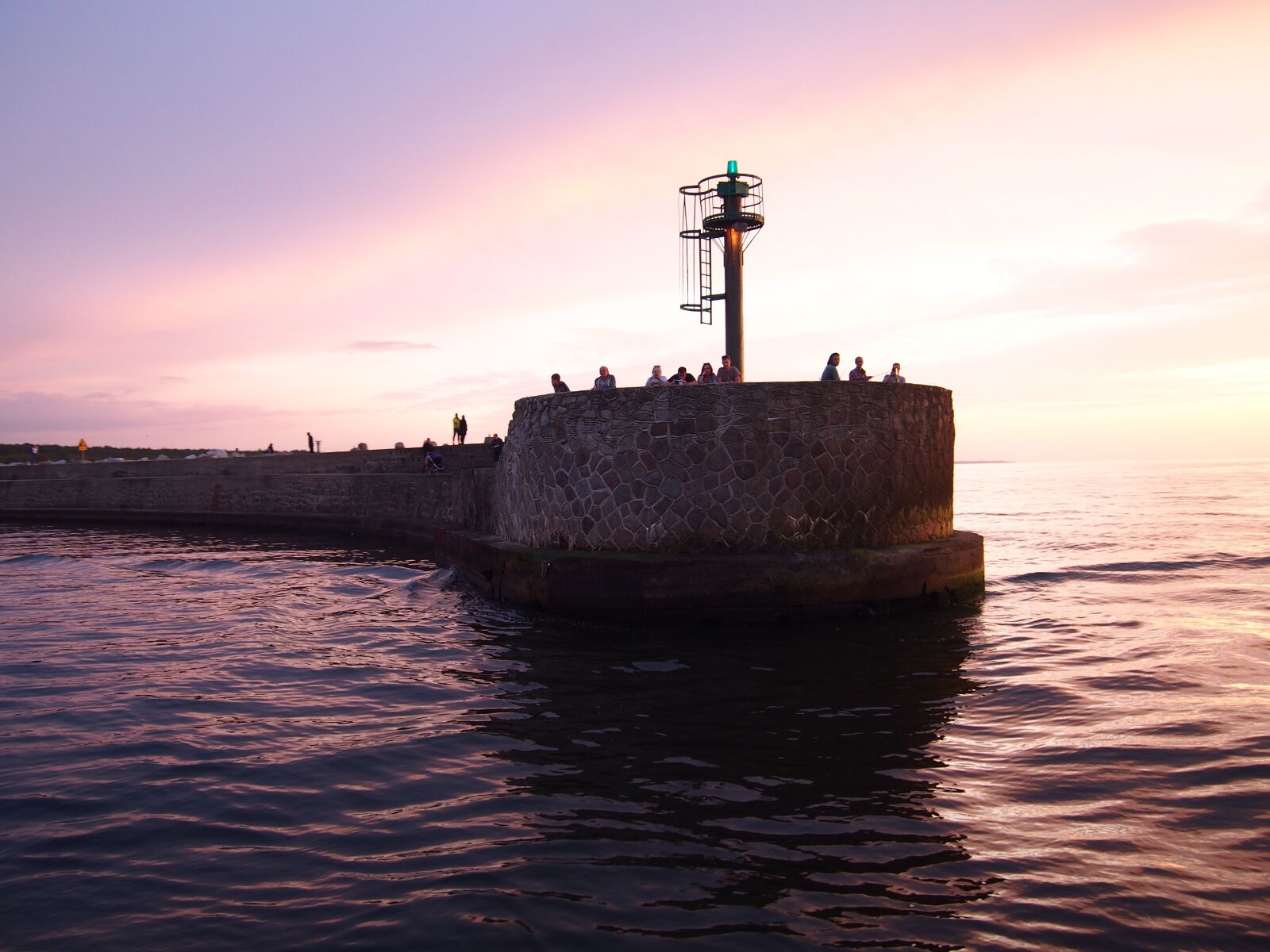 Olympus PEN E-PL6 sample photo. Ustka, head, sea photography
