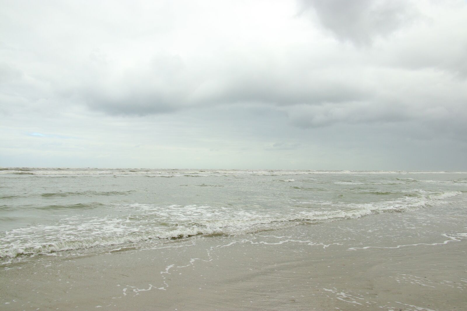 Canon EOS 80D sample photo. North sea, clouds, rain photography