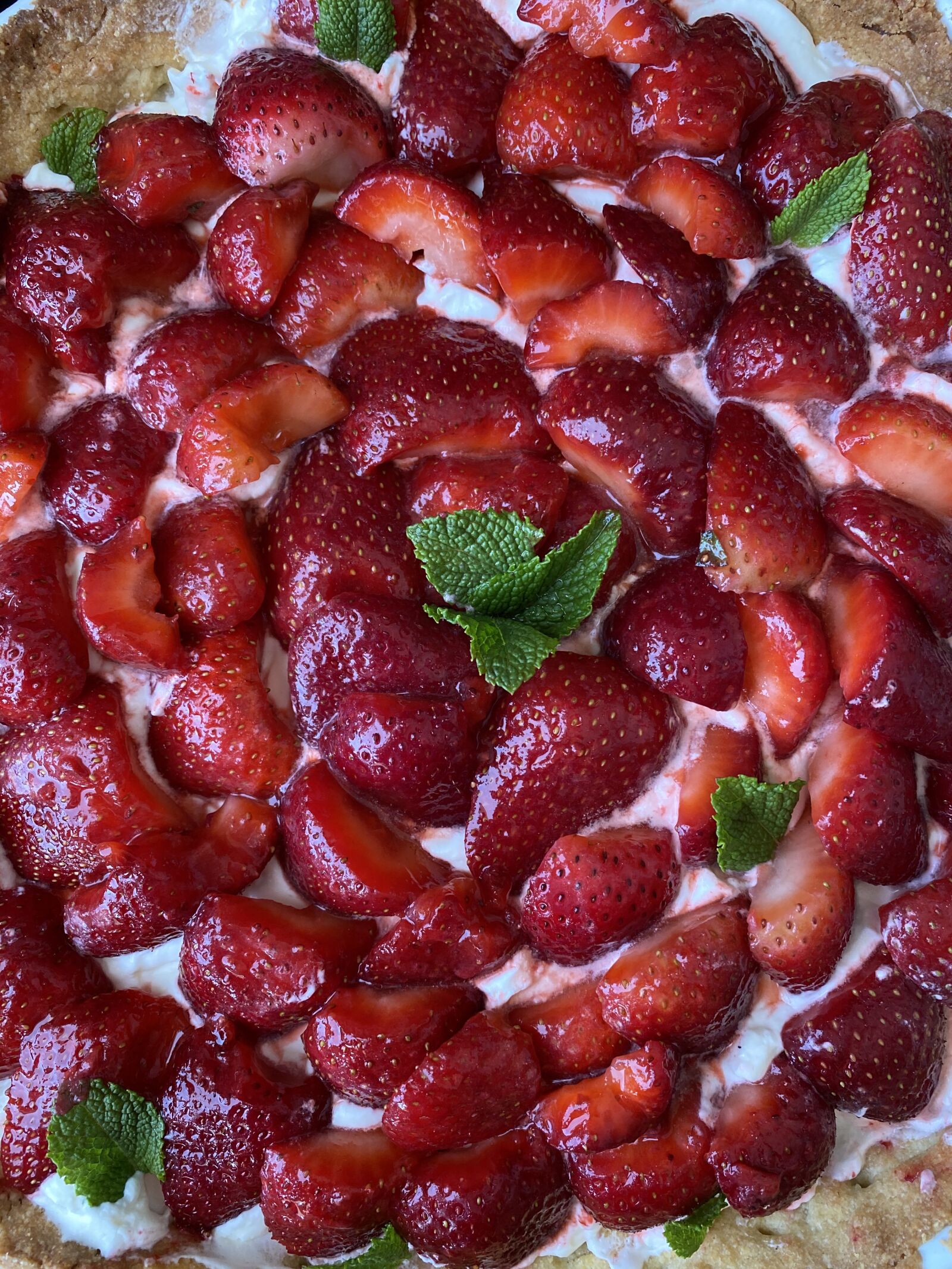 Apple iPhone 11 Pro Max sample photo. Cake, strawberries, dessert photography