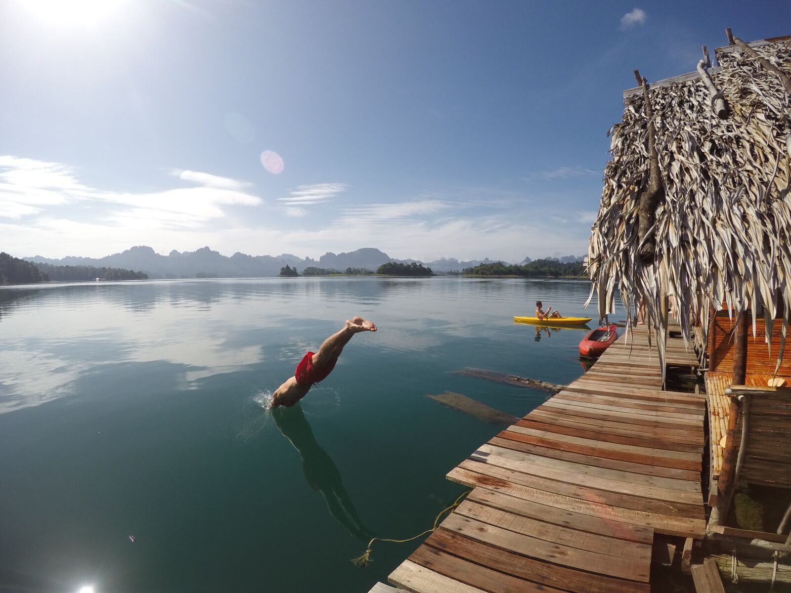 GoPro HERO4 Silver sample photo. Thailand, bungalow, khao sok photography
