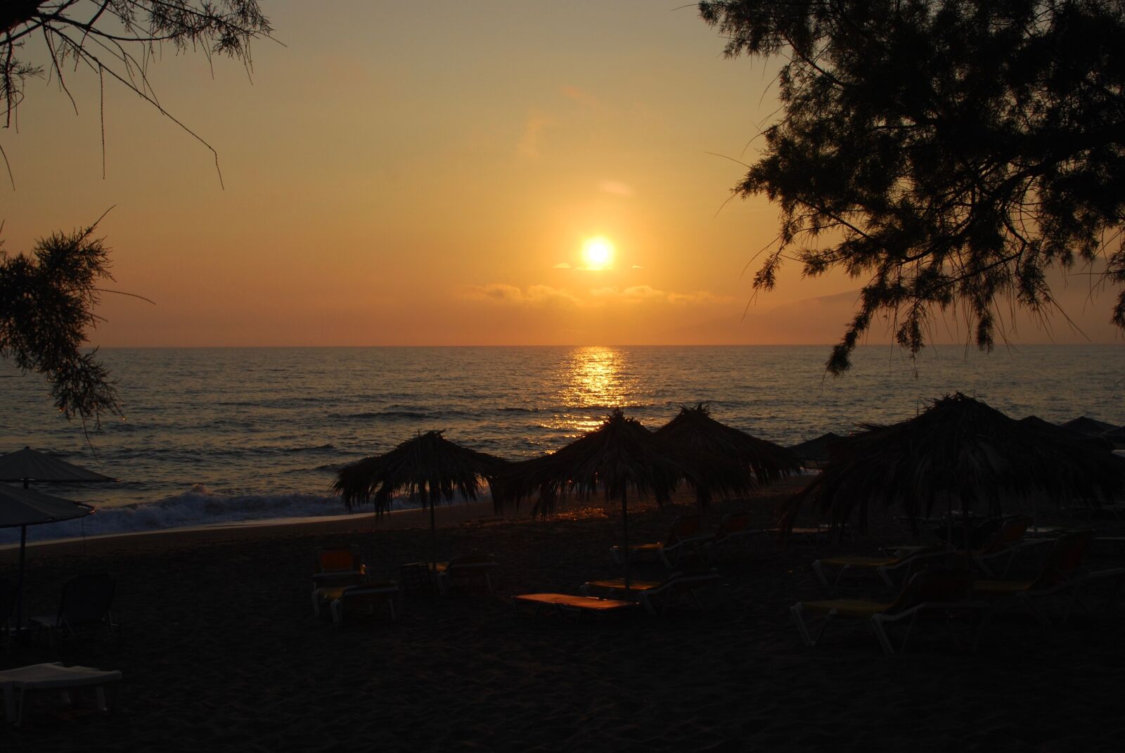 Nikon D60 sample photo. Sunset, beach, sea photography