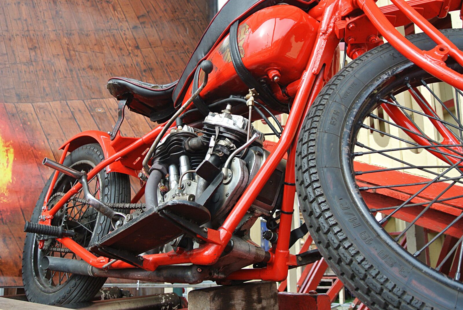 Nikon 1 Nikkor VR 10-30mm F3.5-5.6 sample photo. Motorcycle, classic, indian photography