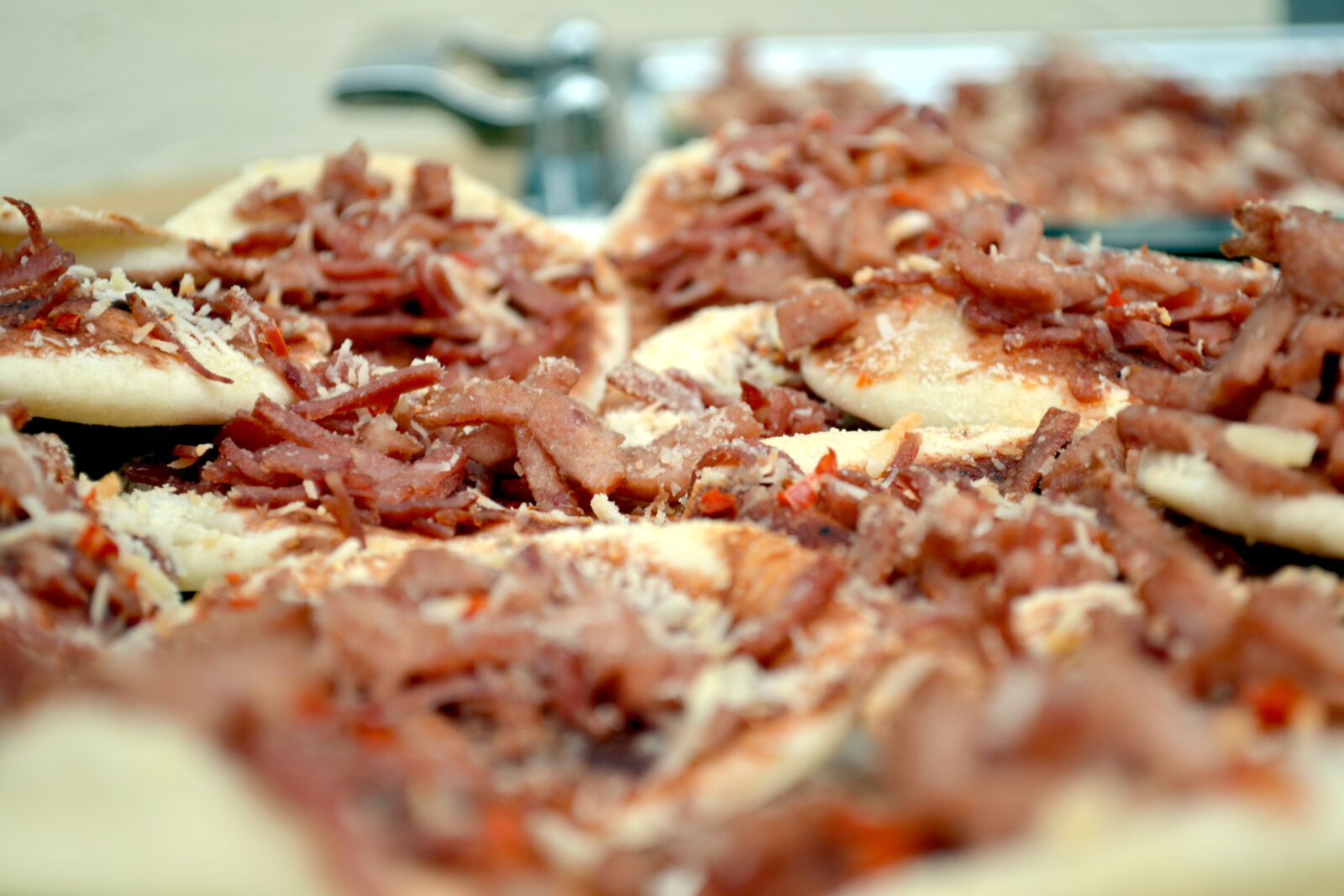 Nikon D3100 sample photo. Cheese, food, ham, snacks photography
