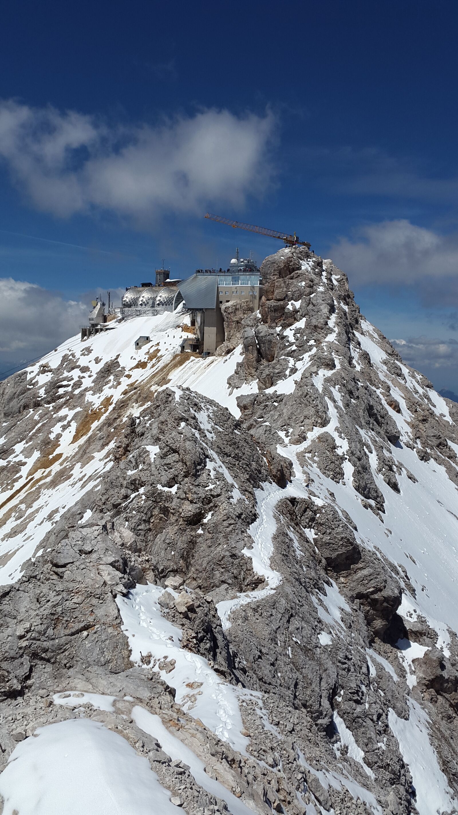 Samsung Galaxy Alpha sample photo. Zugspitze, summit, arête photography
