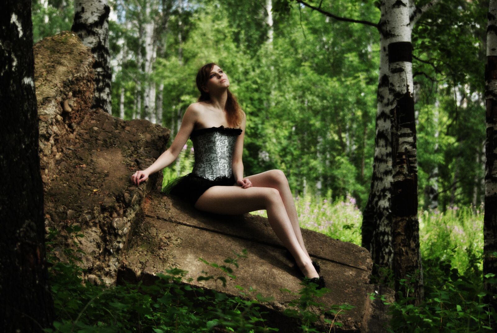 Nikon D3000 sample photo. Fabulous girl, on the photography
