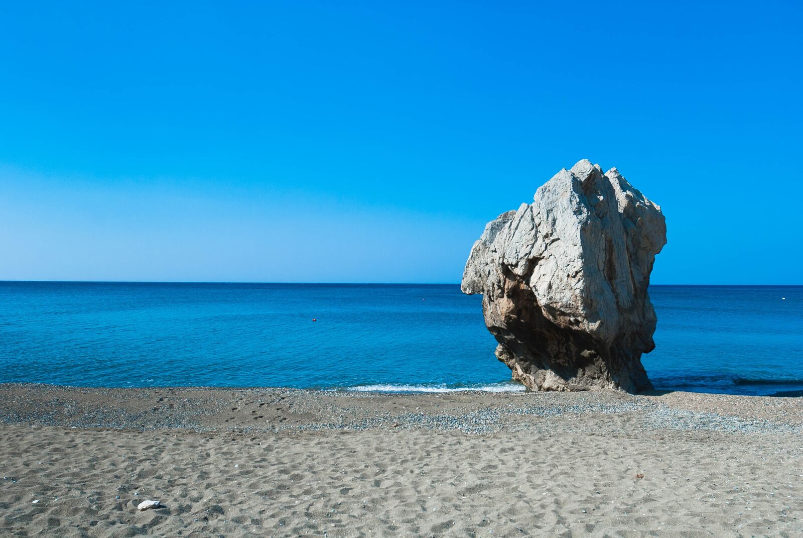Nikon D80 sample photo. Crete, preveli, sea photography