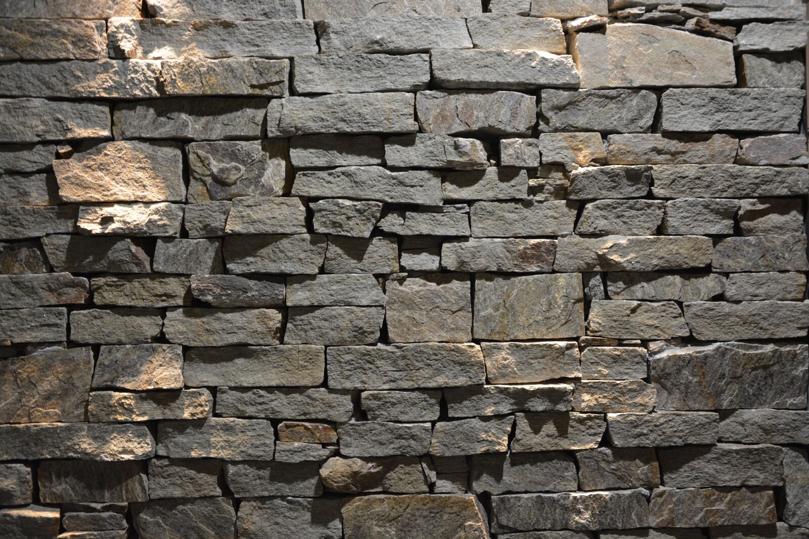 Nikon D5200 sample photo. Wall stacked stone, decoration photography