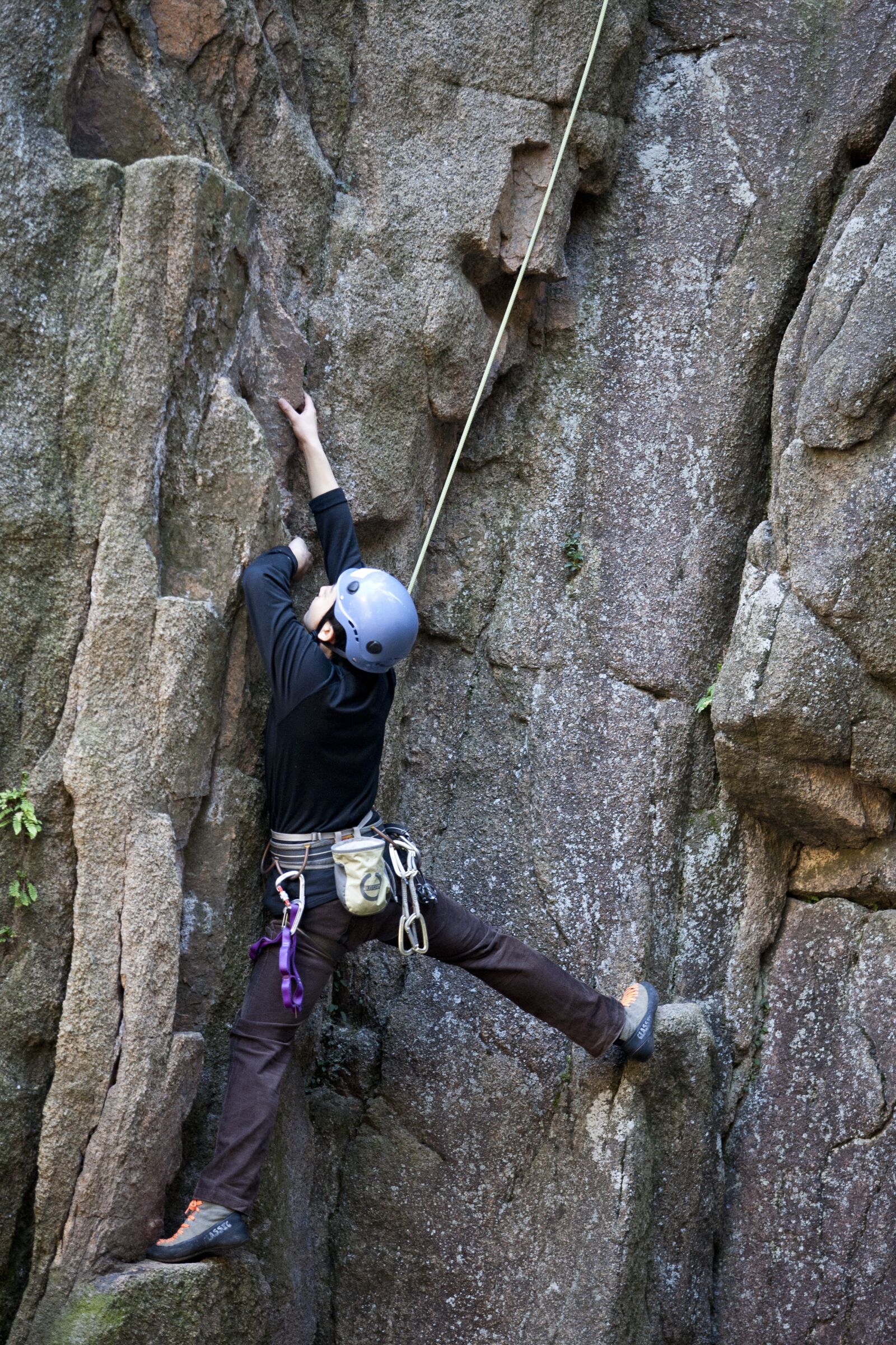 Canon EOS 5D sample photo. Rock climbing, climbing, education photography