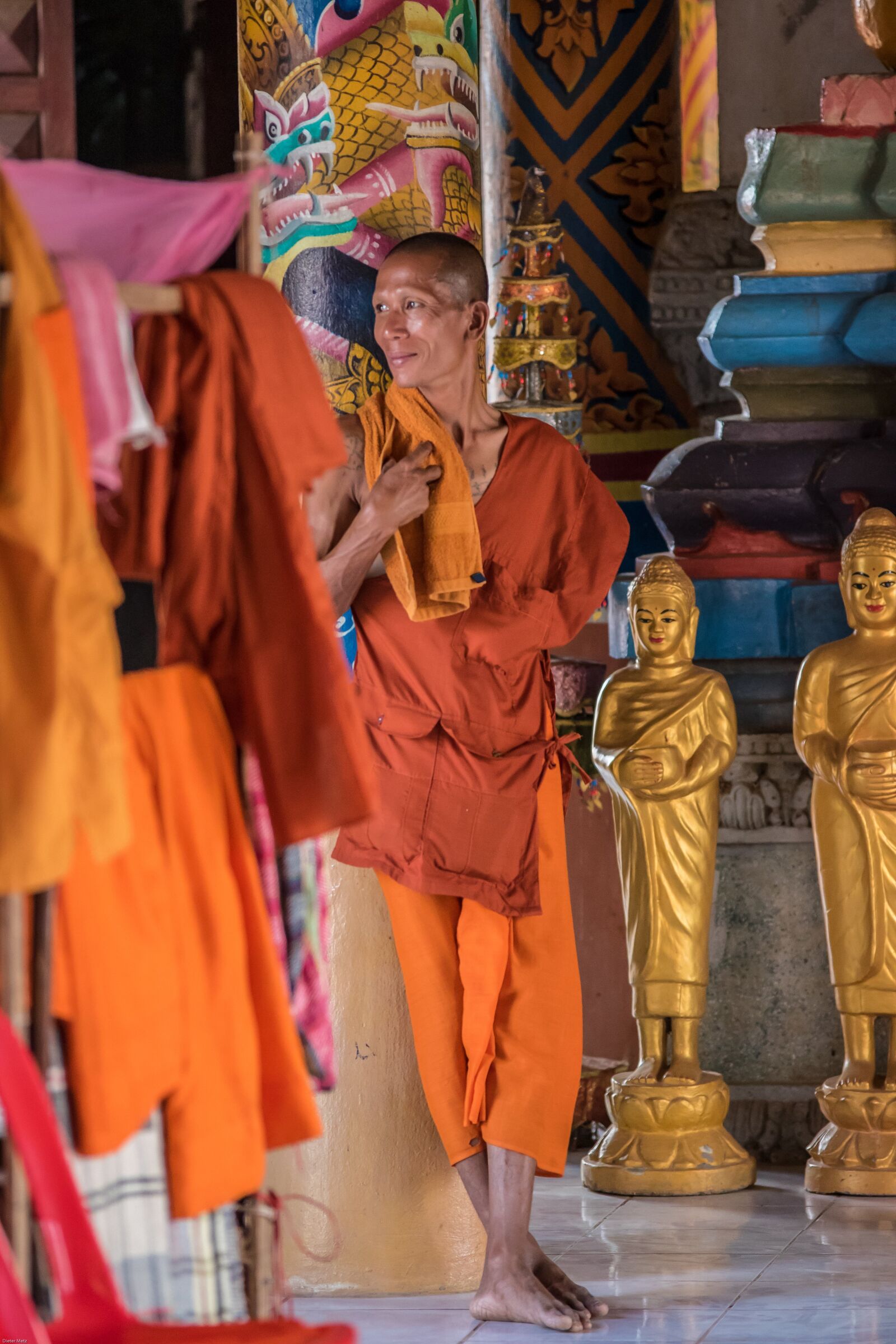 Canon EOS 7D Mark II sample photo. Monk, buddhist, buddhism photography
