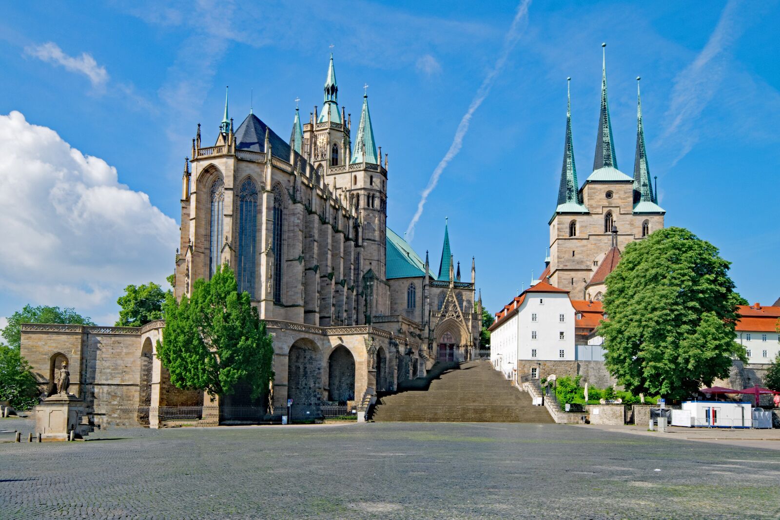 Nikon D5300 sample photo. Erfurt cathedral, erfurt, thuringia photography