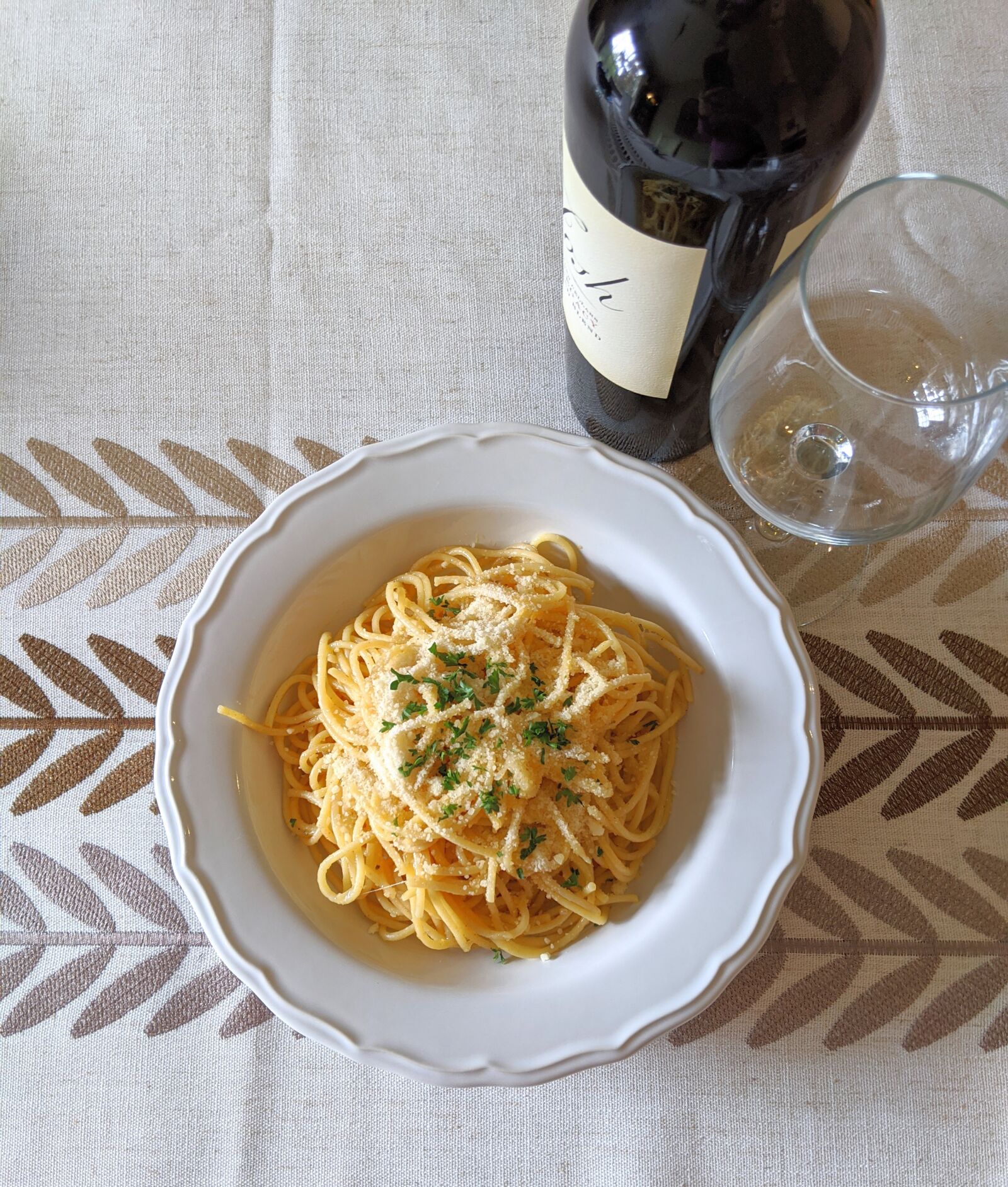 Google Pixel 3 XL sample photo. Pasta, spaghetti, italian food photography