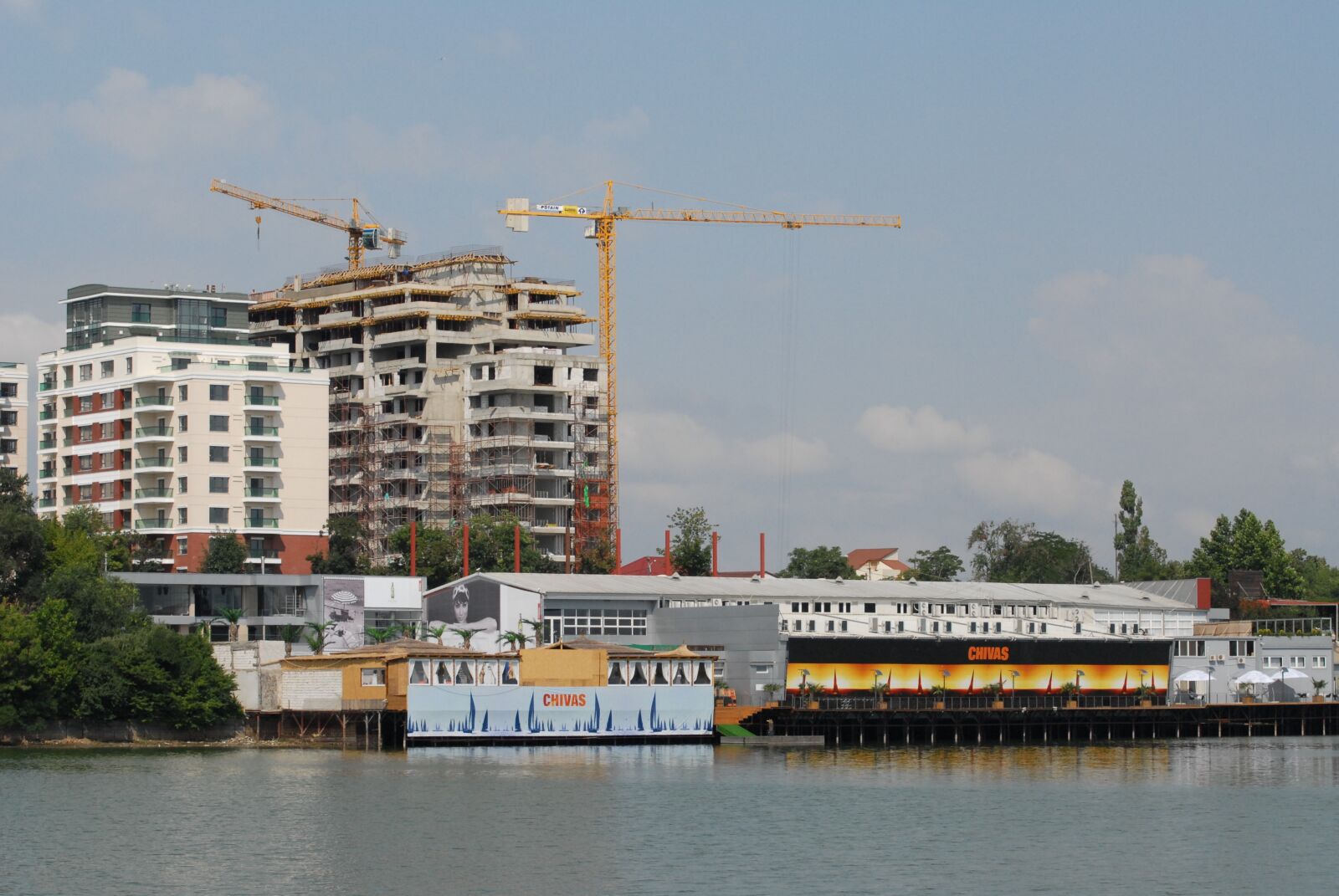 Nikon D200 sample photo. Lake, building, architecture photography