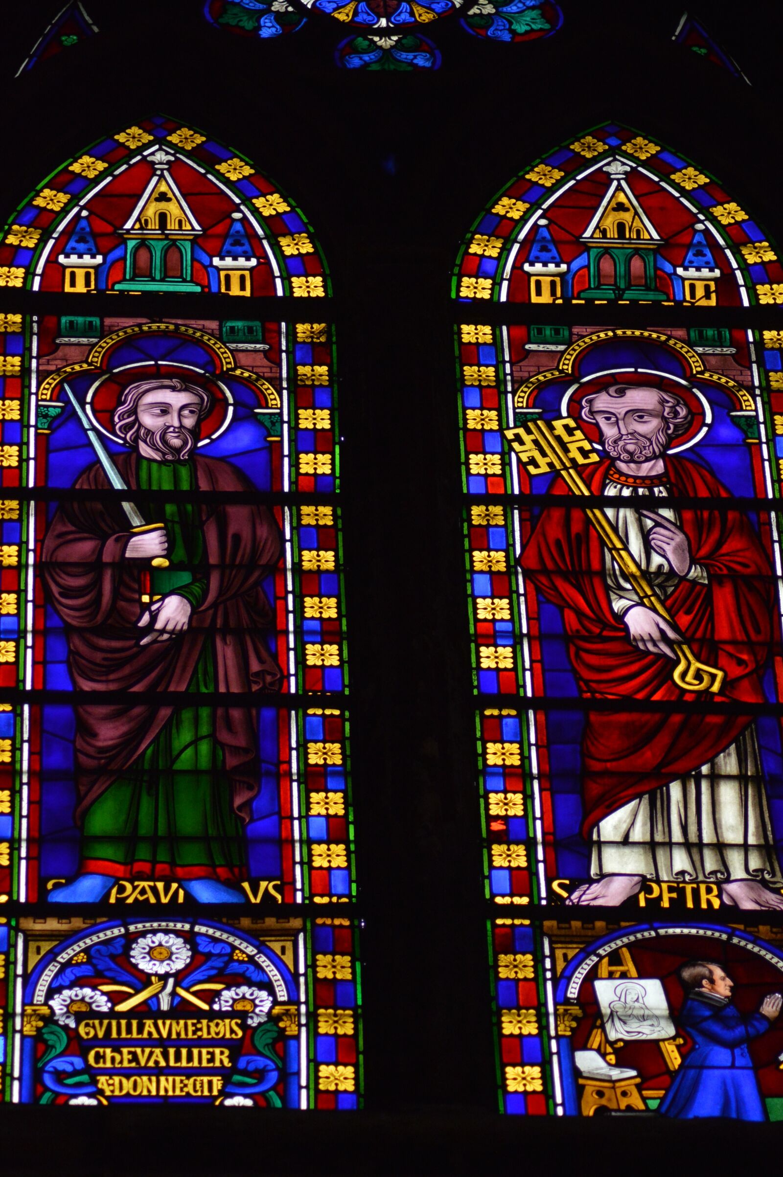 Nikon D3200 sample photo. Stained glass windows, window photography