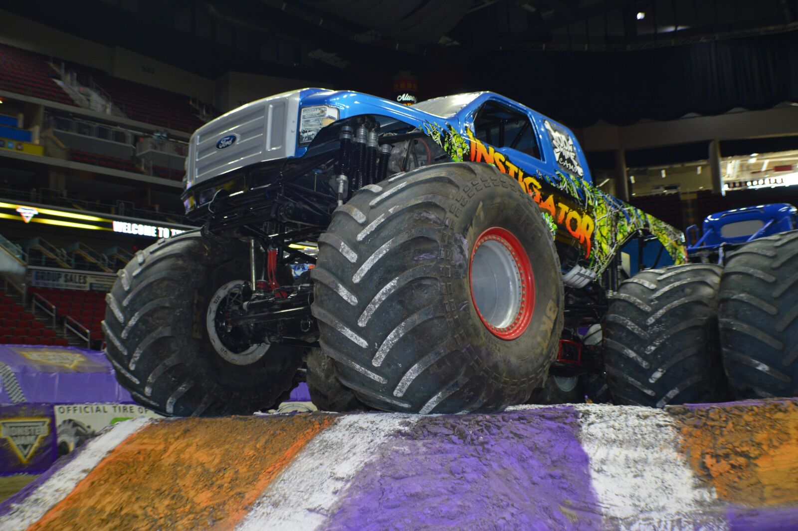 Nikon D3200 sample photo. Monster truck, monster jam photography