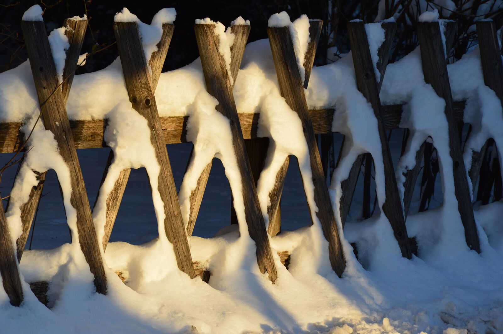 Nikon D3200 sample photo. Winter, snow, nature photography