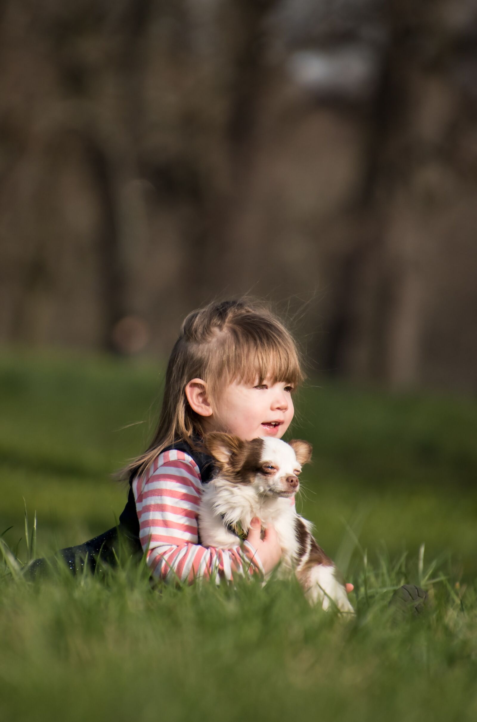 Nikon D5600 sample photo. Girl, human, animal photography