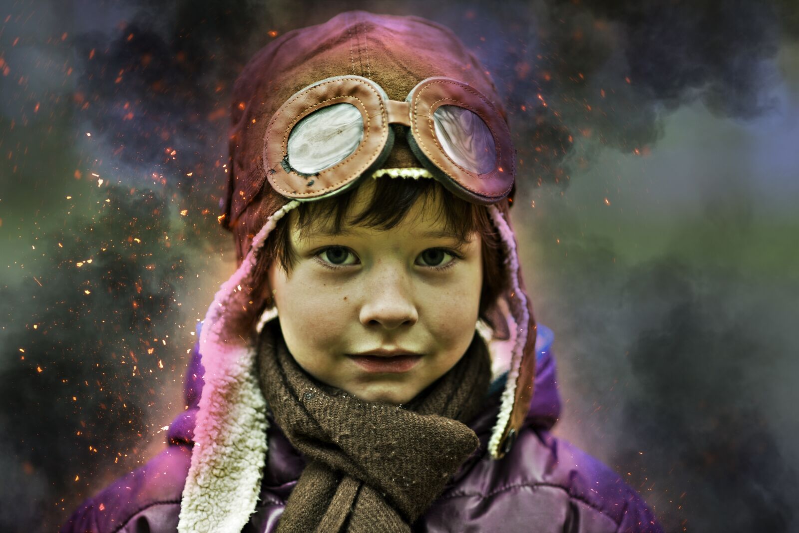 Nikon D610 sample photo. Boy, autumn, cap photography