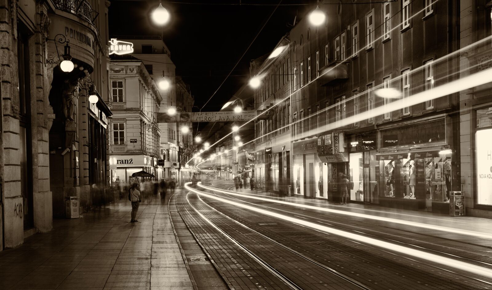 Nikon D4 sample photo. Croatia, zagreb, long exposure photography