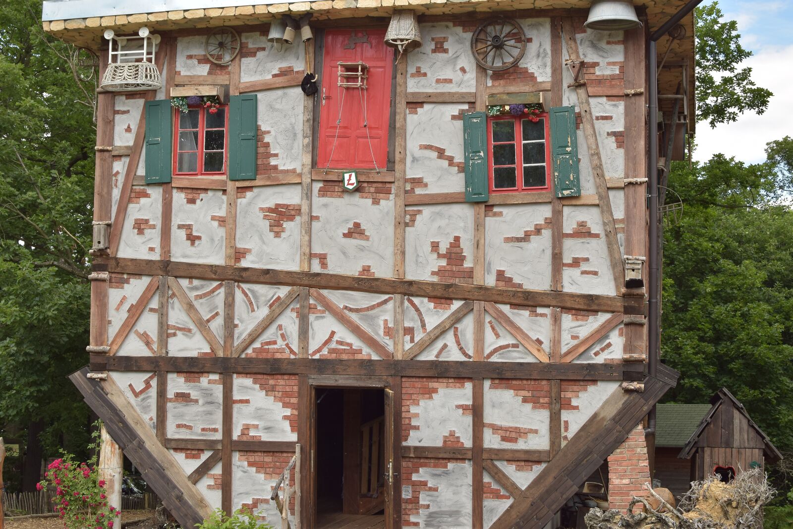 Nikon D5300 sample photo. Hexentanzplatz, thale, house on photography