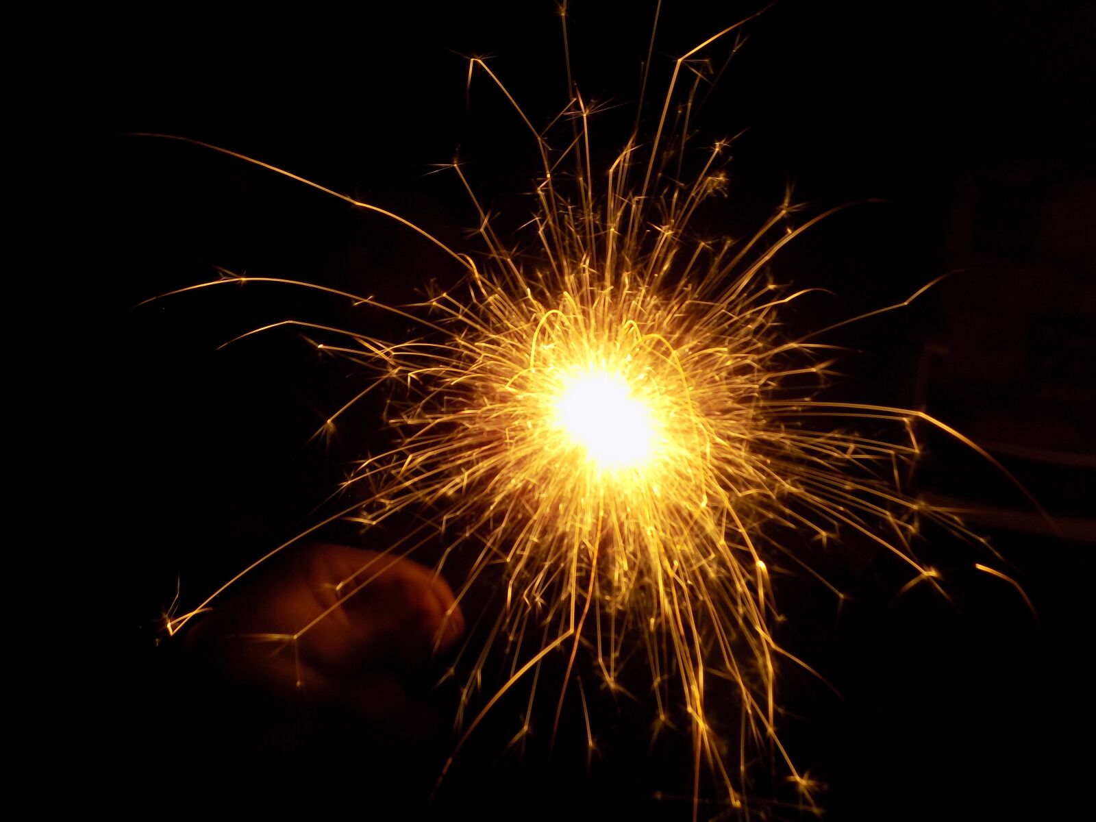 Nikon COOLPIX L340 sample photo. Sparkler, celebration, party photography