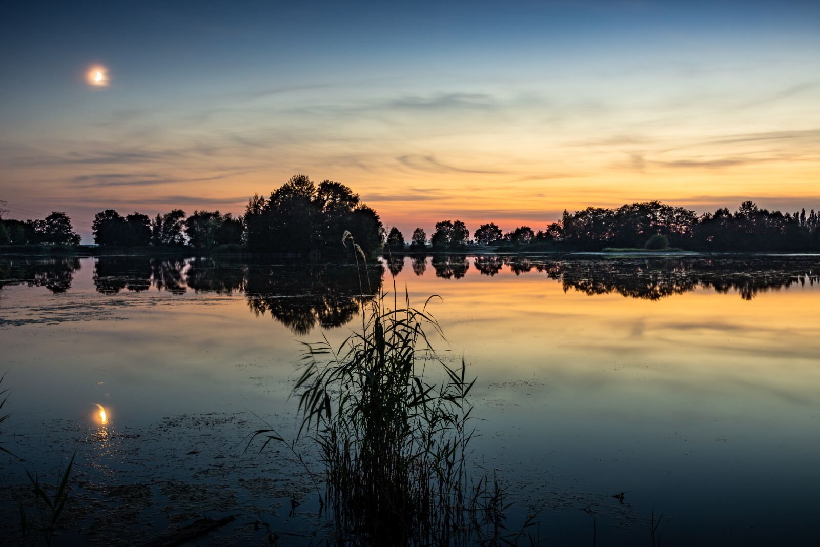 Nikon D7200 sample photo. Sunset, lake, mood photography