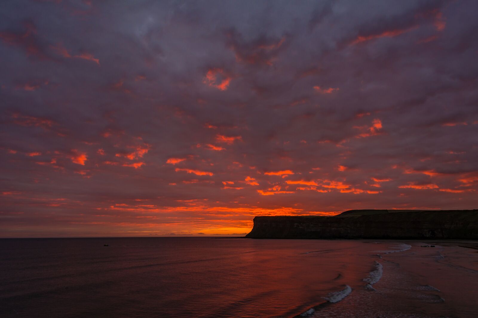 Nikon D7100 sample photo. Saltburn, first light, sunrise photography