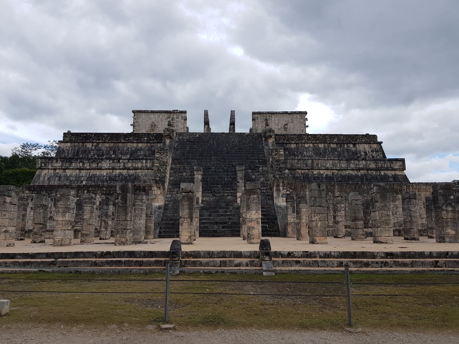 Samsung Galaxy S8+ sample photo. Pyramid, maya, travel photography