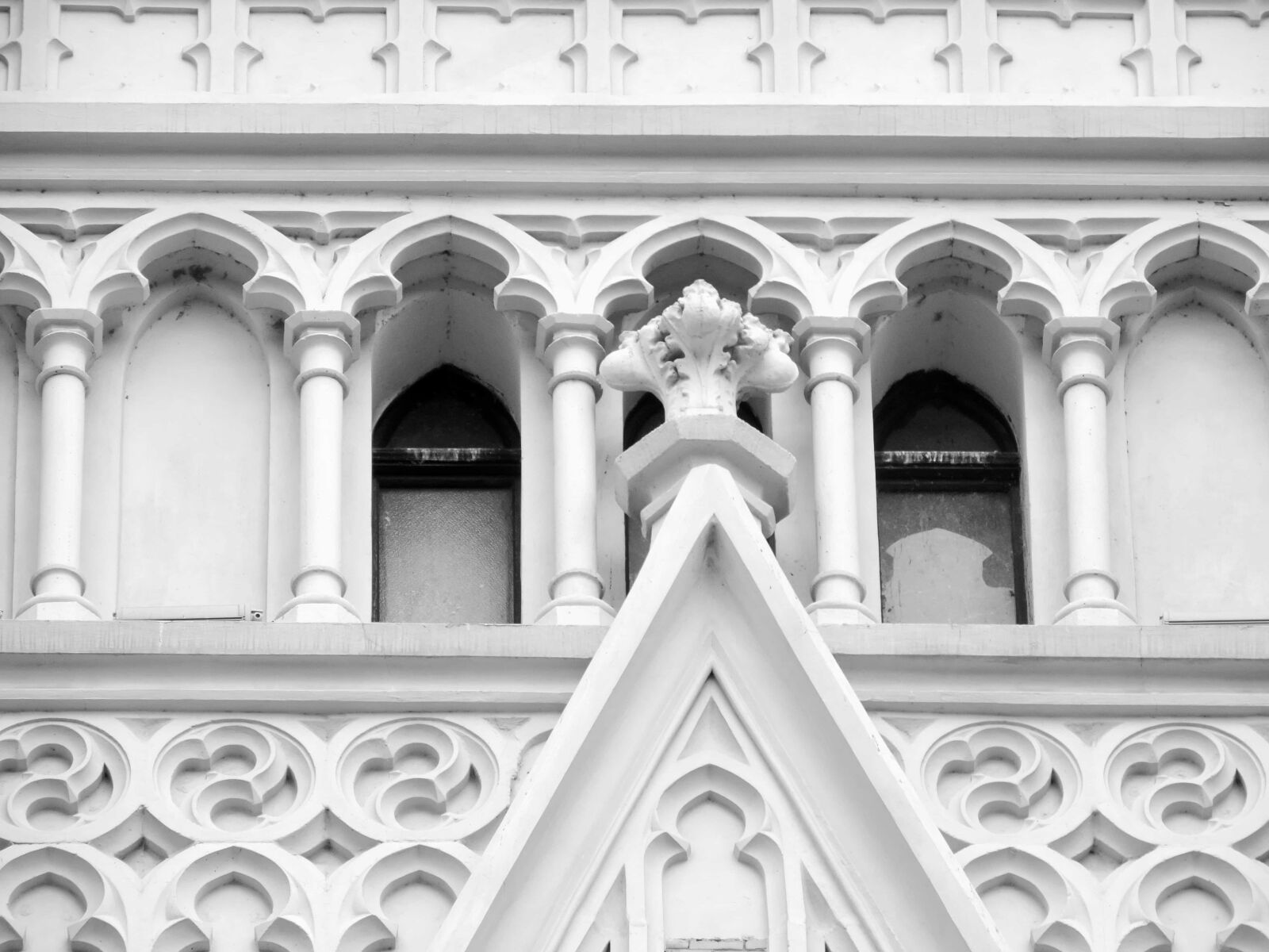 Nikon Coolpix P520 sample photo. Baroque, black and white photography