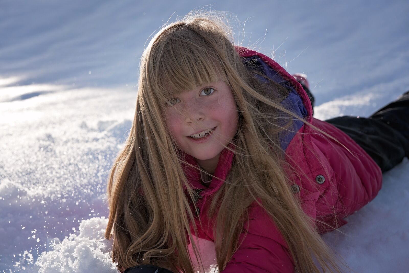 Nikon D750 sample photo. Girl, human, winter photography