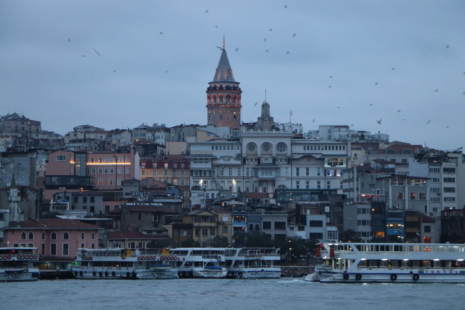 Canon EOS 77D (EOS 9000D / EOS 770D) sample photo. Galata, galata tower, boat photography