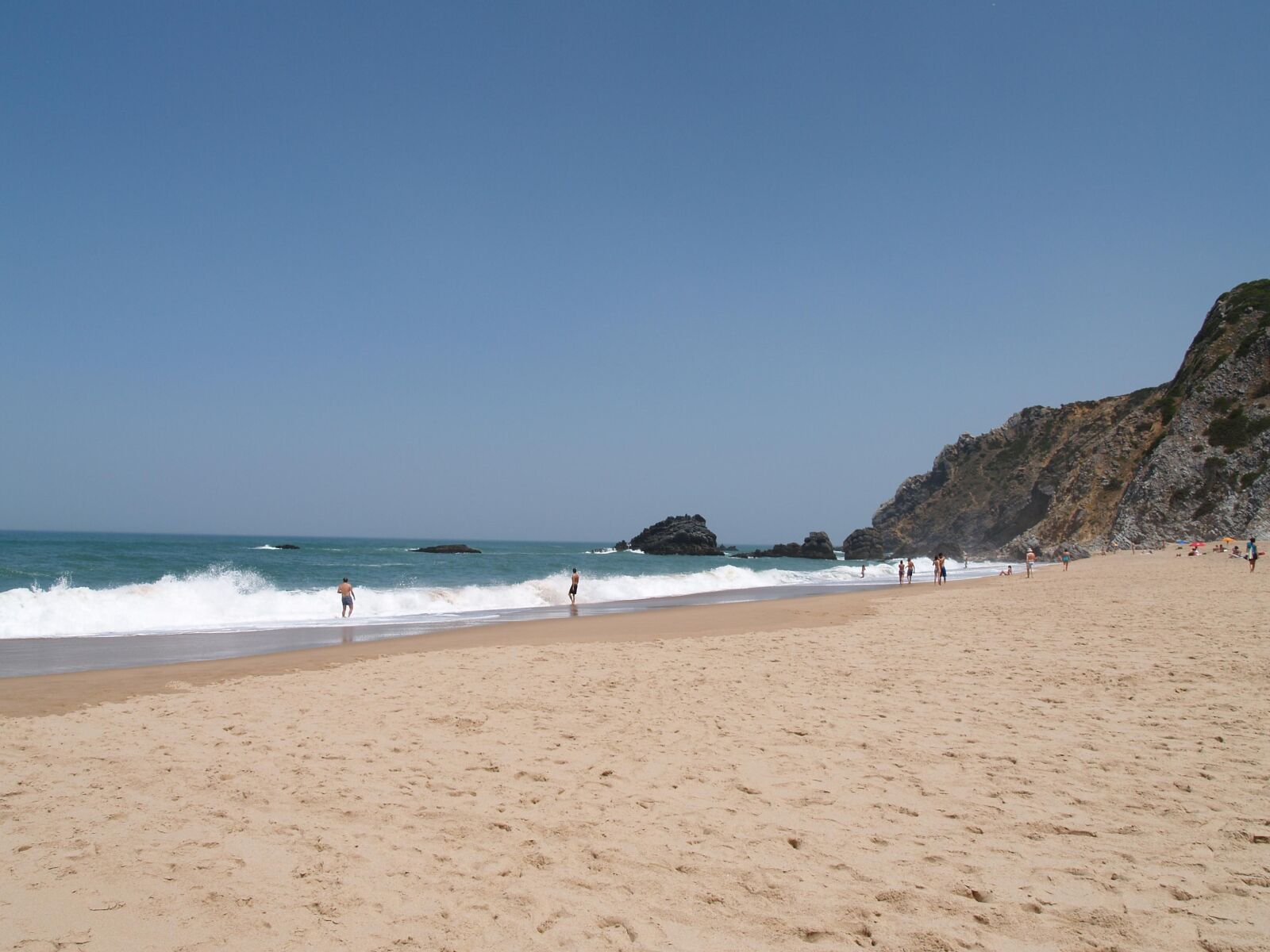 Olympus E-300 (EVOLT E-300) sample photo. Portugal, adraga, beach photography